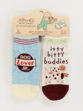 The Funny Baby Socks - Greige Goods