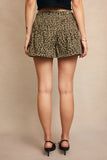 Leopard High Waist Short - Greige Goods