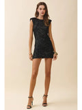 Sequin Bodycon Mini - Greige Goods