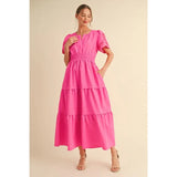 Solid Maxi Dress - Greige Goods