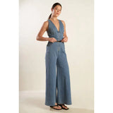 Tank Denim Jumpsuit