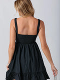 Tiered Mini Dress - Greige Goods