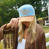 Cowboy Hat - Denim Trucker
