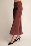 On the Dot Maxi Skirt - Greige Goods