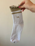 Neutrals Sorority Socks - Greige Goods