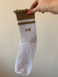 Neutrals Sorority Socks - Greige Goods