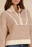 Cozy Canyon Crochet Pullover