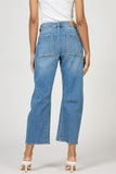 The Lasso Barrel Jean - Greige Goods