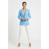 Classic Single Button Tailored Blazer