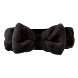 Plush Bow Spa Headband - Greige Goods