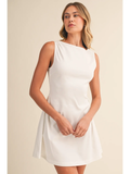 Woven Mini Dress