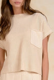 Sunday Stroll Textured Top