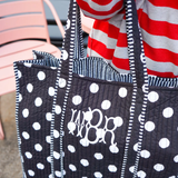 Quilted Print Tote Bag
