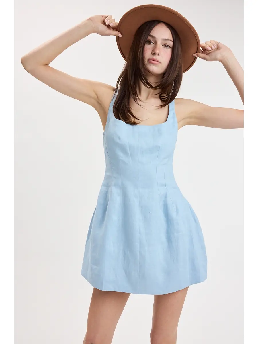 Bayside Linen Maxi Dress– Greige Goods