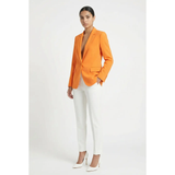 Classic Single Button Tailored Blazer