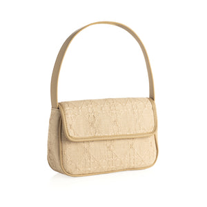 Adrienne Baguette Bag - Greige Goods