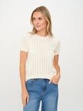 Cable Knit Top - Greige Goods