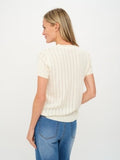 Cable Knit Top - Greige Goods