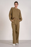 Wide Leg Drawstring Pants - Greige Goods