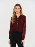 Simply Satin Button Up