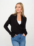 Ellie Criss Cross Cardigan - Greige Goods