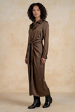 Fall Plans Midi Dress