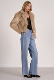 Faux Fur Jacket - Greige Goods