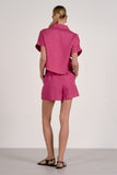 Button Up Collar Top - Greige Goods