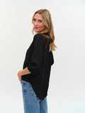Vanessa Blouse - Greige Goods