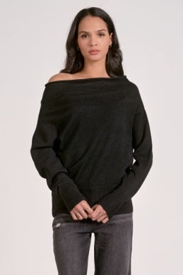 Off the Shoulder Sweater - Greige Goods