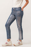 Blaire Silver Foil Jeans