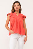 Aster Blouse - Greige Goods