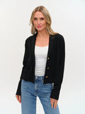 Lynn Lapel Blazer - Greige Goods