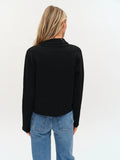 Lynn Lapel Blazer - Greige Goods
