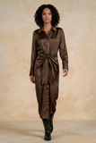Fall Plans Midi Dress