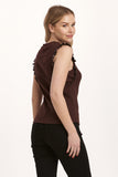 Bridget Ruffle Trimmed Top