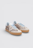 Berlin Animal Print & Serraje Sneakers - Greige Goods