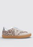 Berlin Animal Print & Serraje Sneakers - Greige Goods