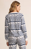 Slopes Fairisle L/S Top - Greige Goods