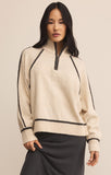 Alps Half Zip Sweater - Greige Goods