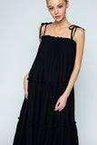 Ruffle Tiered Maxi Dress - Greige Goods