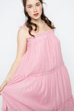 Ruffle Tiered Maxi Dress - Greige Goods