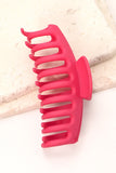 Large Matte Hair Claw Clip - Greige Goods