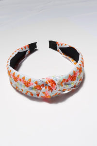 Bohemian Printed Knot Headband - Greige Goods