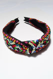 Bohemian Printed Knot Headband - Greige Goods