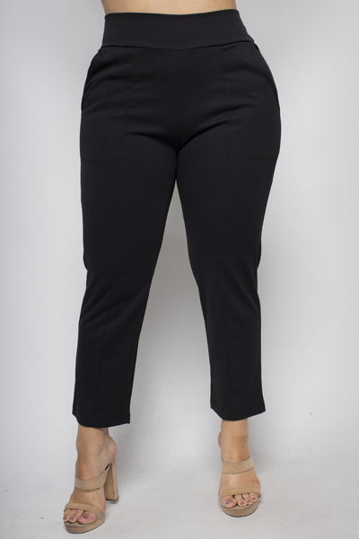 Curvy Girl High Waist Work Pant 3X
