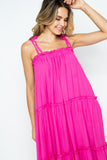 Ruffle Tiered Maxi Dress - Greige Goods