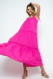 Ruffle Tiered Maxi Dress - Greige Goods