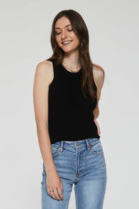 Cora Sleeveless Tank - Greige Goods