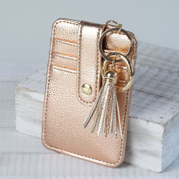 Key Ring Card Clutch - Greige Goods